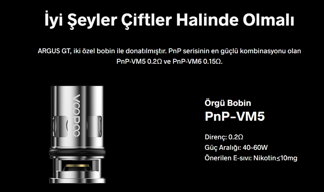 Voopoo Argus Gt 160W Pod Kit Elektronik Sigara